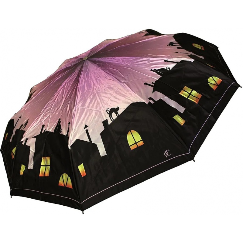 Зонт женский, сатин